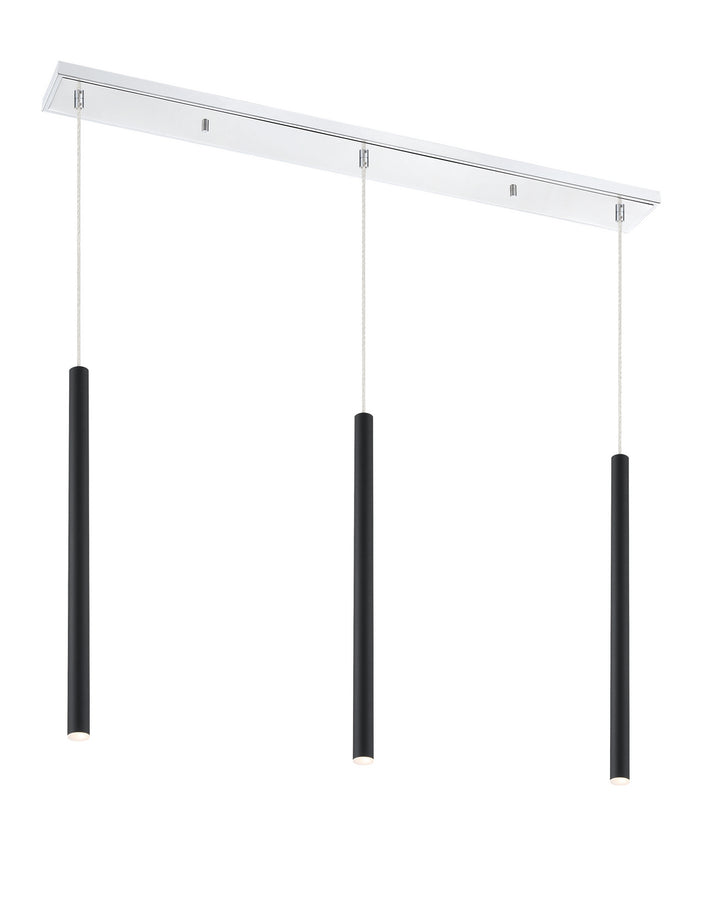 Z-Lite Forest 917MP24-MB-LED-3LCH Pendant Light - Chrome