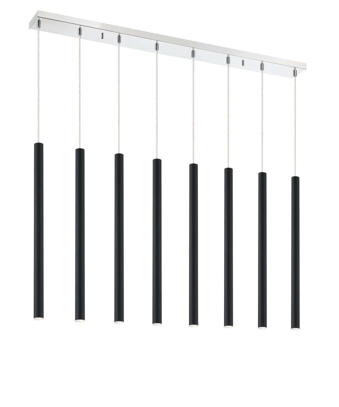 Z-Lite Forest 917MP24-MB-LED-8LCH Pendant Light - Chrome