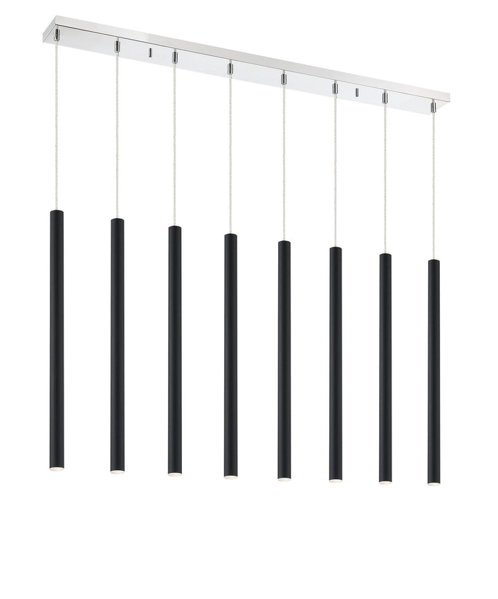 Z-Lite Forest 917MP24-MB-LED-8LCH Pendant Light - Chrome