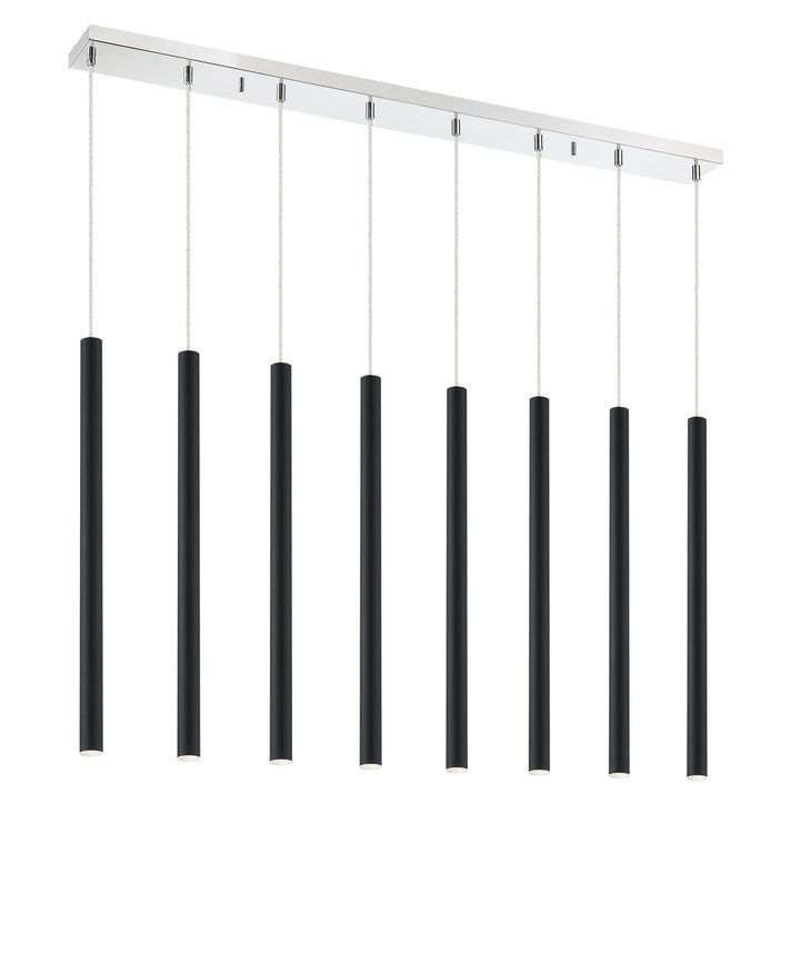 Z-Lite Forest 917MP24-MB-LED-8LCH Pendant Light - Chrome