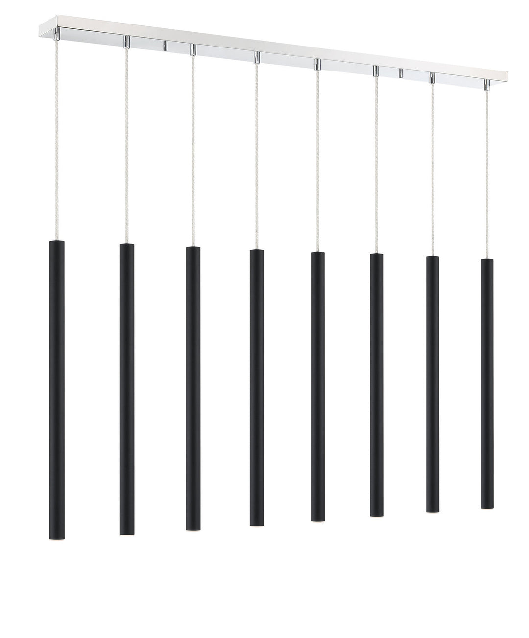 Z-Lite Forest 917MP24-MB-LED-8LCH Pendant Light - Chrome
