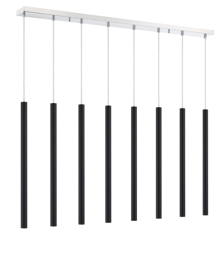 Z-Lite Forest 917MP24-MB-LED-8LCH Pendant Light - Chrome