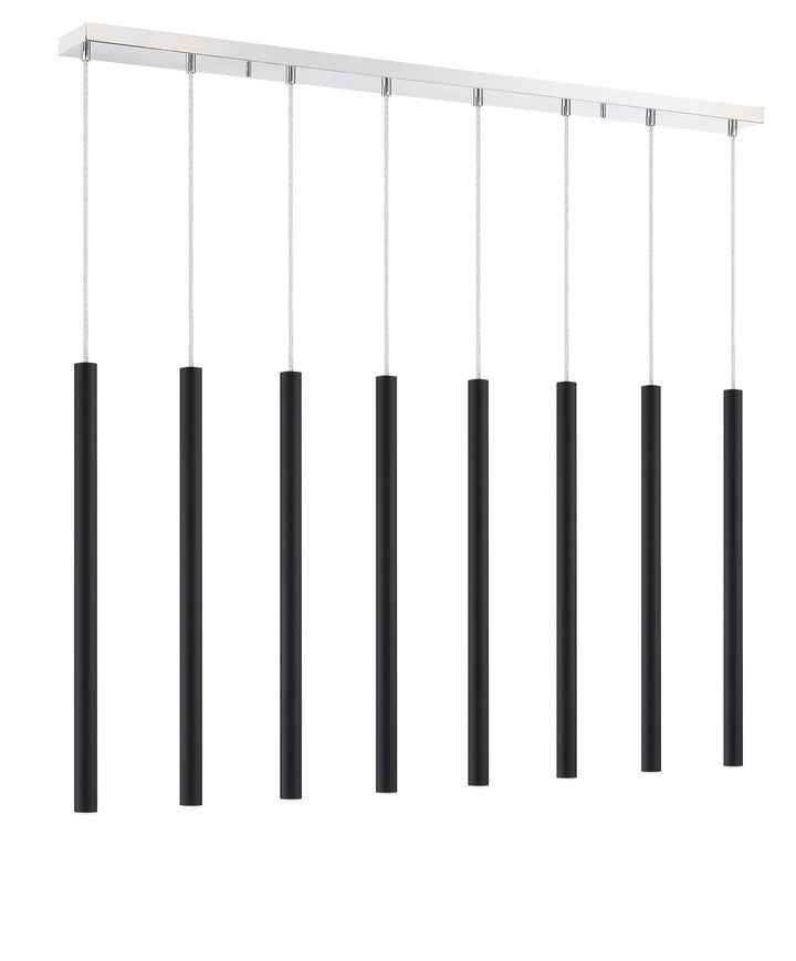 Z-Lite Forest 917MP24-MB-LED-8LCH Pendant Light - Chrome