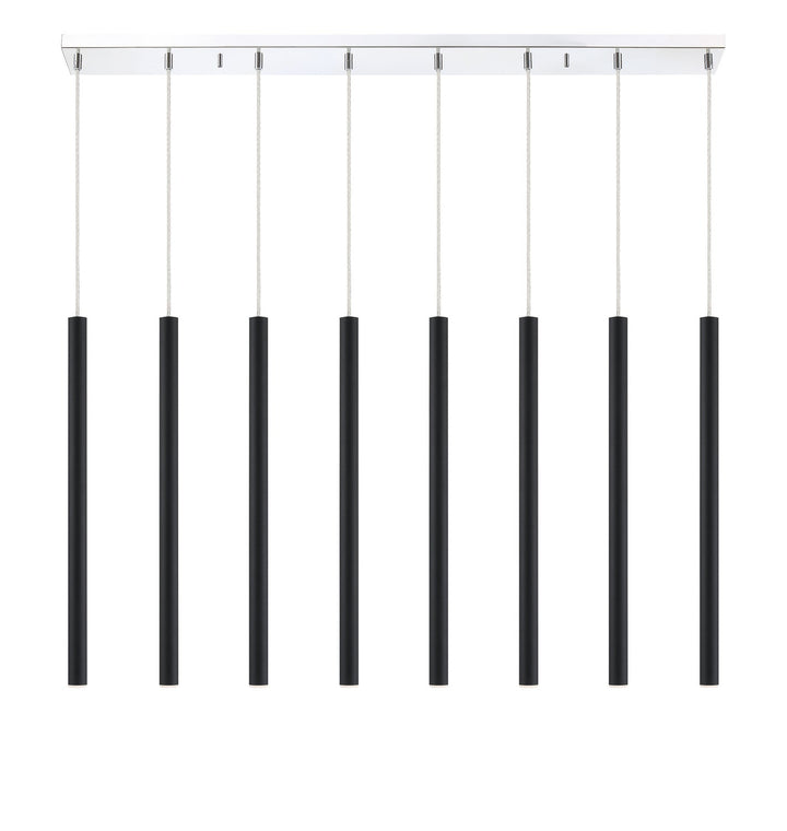 Z-Lite Forest 917MP24-MB-LED-8LCH Pendant Light - Chrome