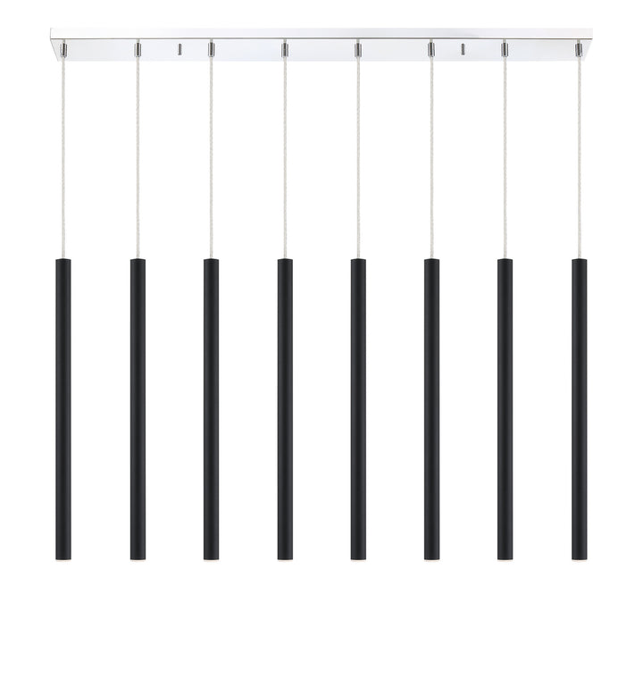 Z-Lite Forest 917MP24-MB-LED-8LCH Pendant Light - Chrome