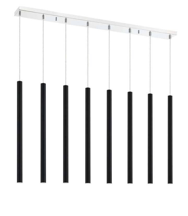 Z-Lite Forest 917MP24-MB-LED-8LCH Pendant Light - Chrome