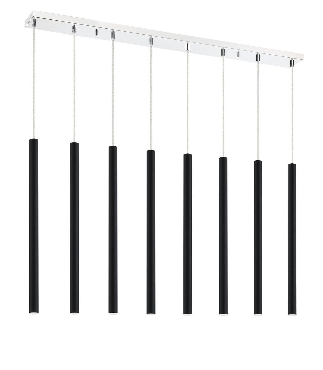 Z-Lite Forest 917MP24-MB-LED-8LCH Pendant Light - Chrome