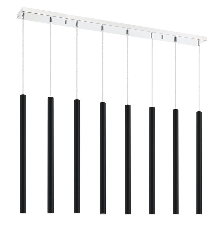 Z-Lite Forest 917MP24-MB-LED-8LCH Pendant Light - Chrome