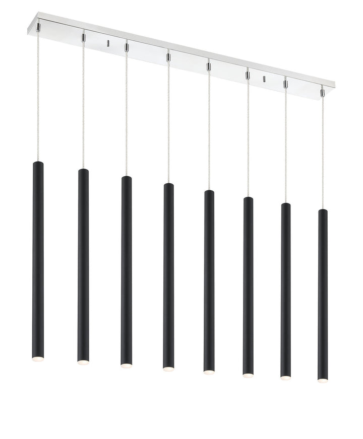Z-Lite Forest 917MP24-MB-LED-8LCH Pendant Light - Chrome