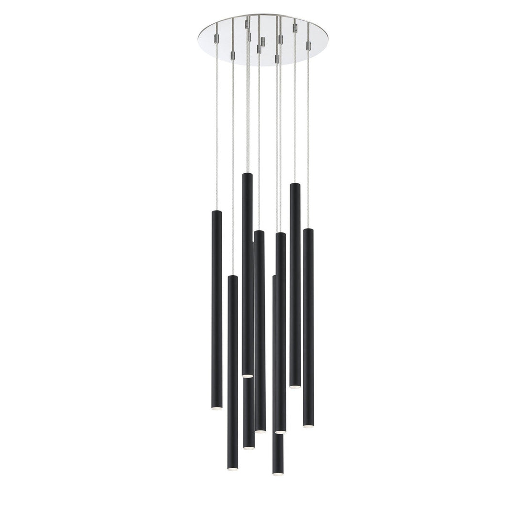 Z-Lite Forest 917MP24-MB-LED-9RCH Chandelier Light - Chrome