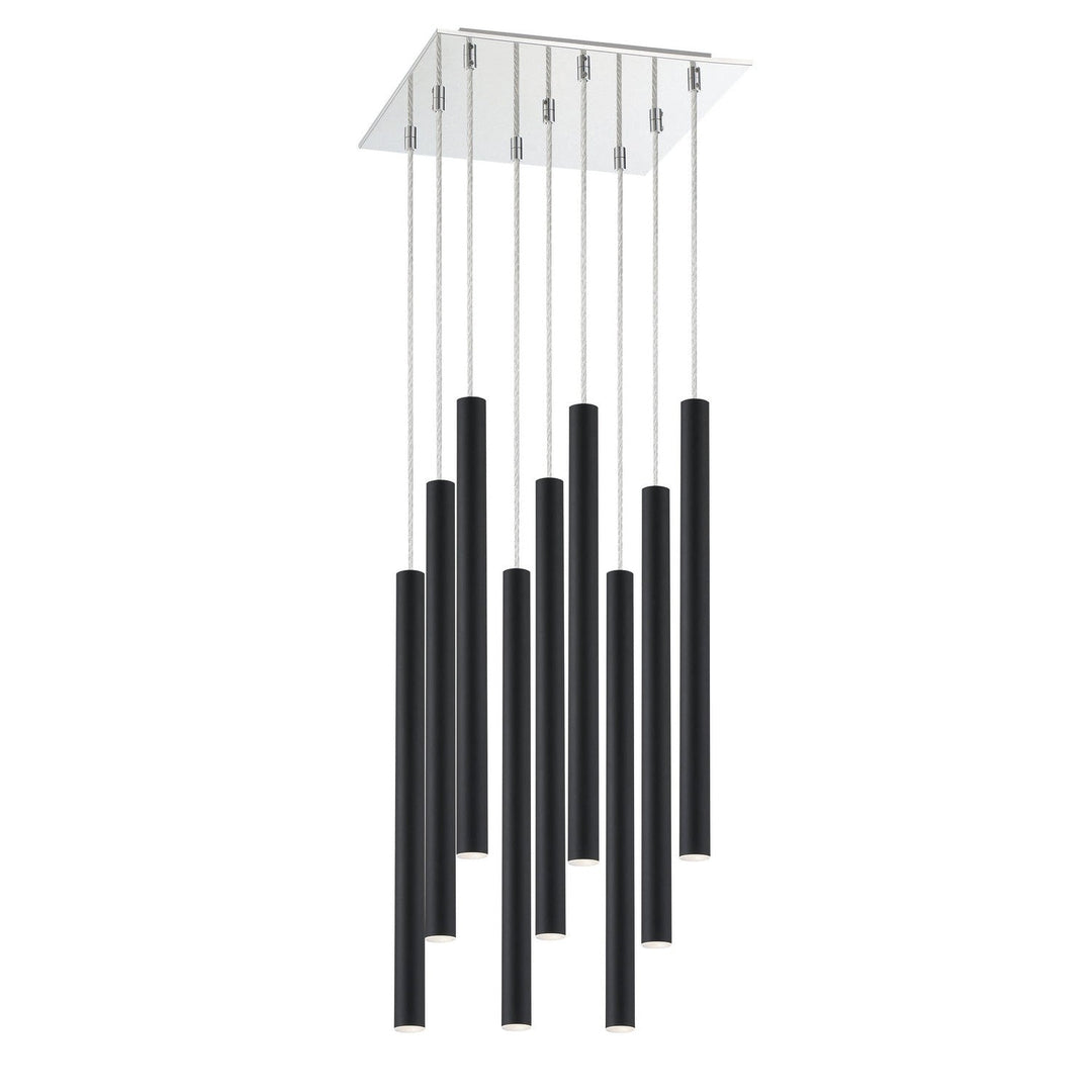 Z-Lite Forest 917MP24-MB-LED-9SCH Chandelier Light - Chrome