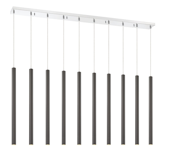Z-Lite Forest 917MP24PBL-LED-10LCH Pendant Light - Chrome