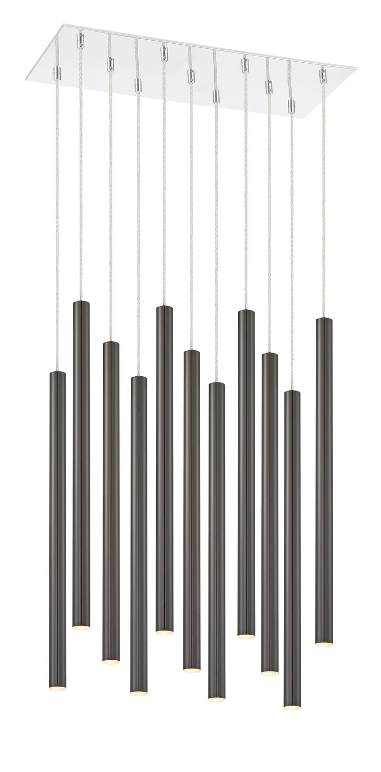 Z-Lite Forest 917MP24PBL-LED-11LCH Pendant Light - Chrome
