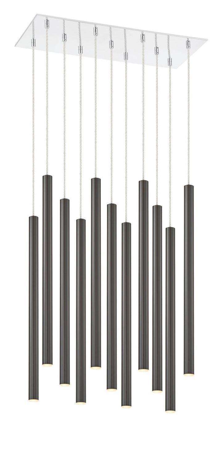 Z-Lite Forest 917MP24PBL-LED-11LCH Pendant Light - Chrome