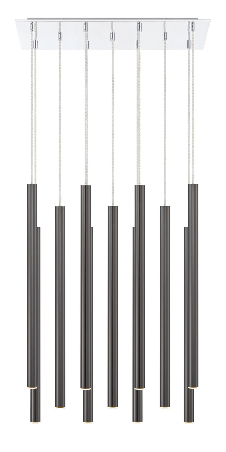 Z-Lite Forest 917MP24PBL-LED-11LCH Pendant Light - Chrome