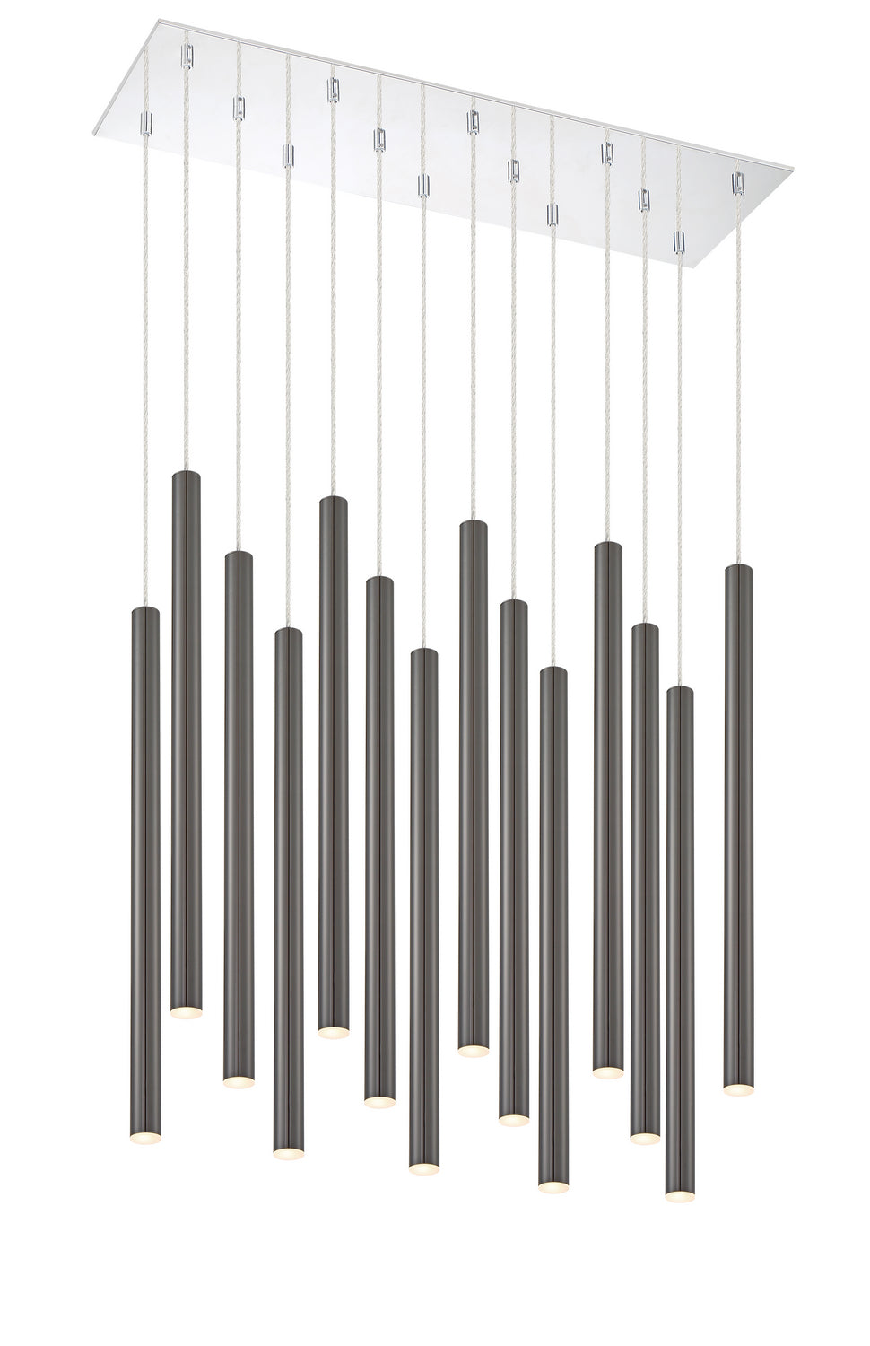 Z-Lite Forest 917MP24PBL-LED-14LCH Pendant Light - Chrome
