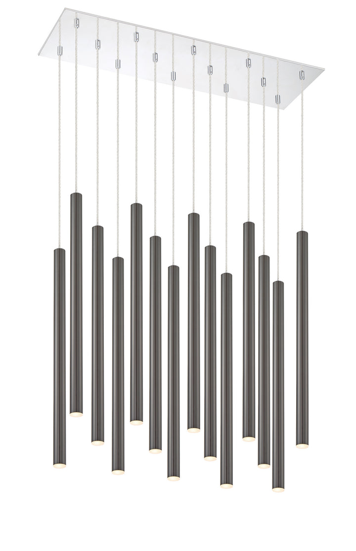 Z-Lite Forest 917MP24PBL-LED-14LCH Pendant Light - Chrome