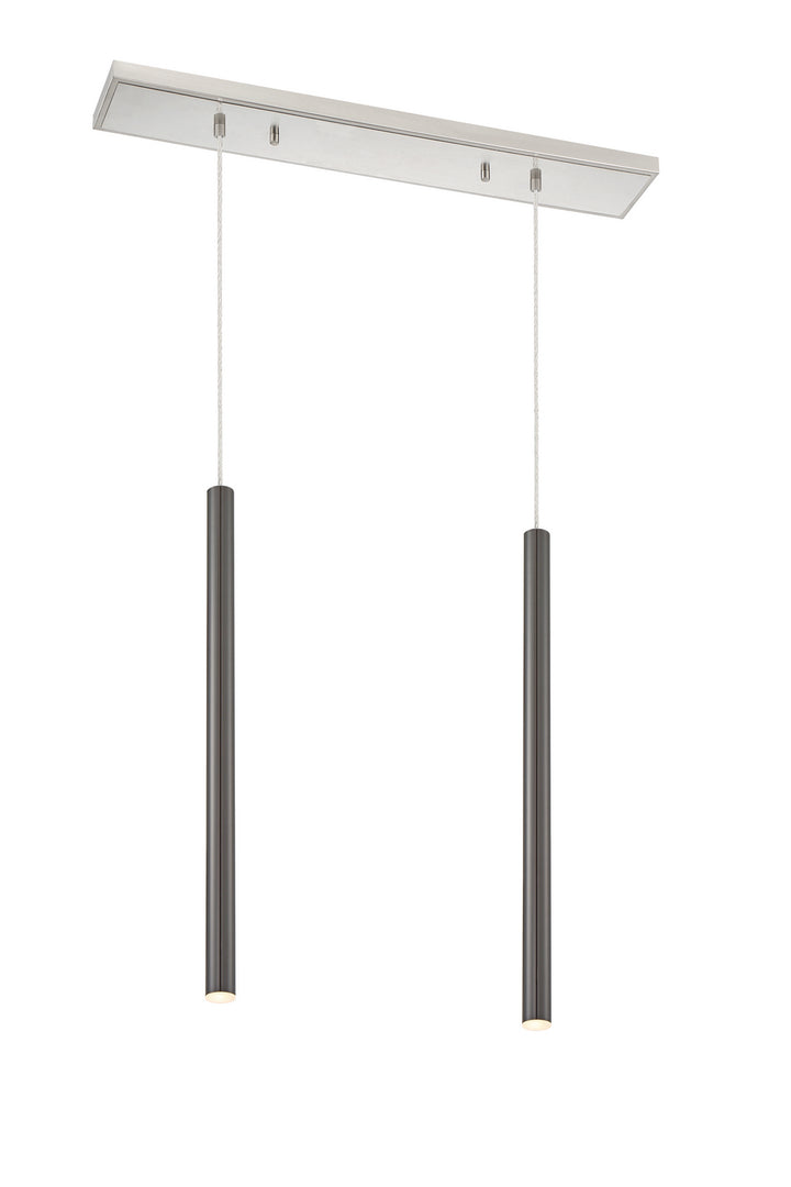 Z-Lite Forest 917MP24-PBL-LED-2LBN Pendant Light - Brushed Nickel