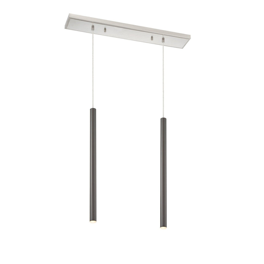Z-Lite Forest 917MP24-PBL-LED-2LBN Pendant Light - Brushed Nickel