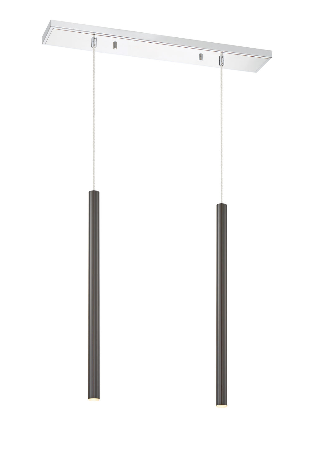 Z-Lite Forest 917MP24-PBL-LED-2LCH Pendant Light - Chrome