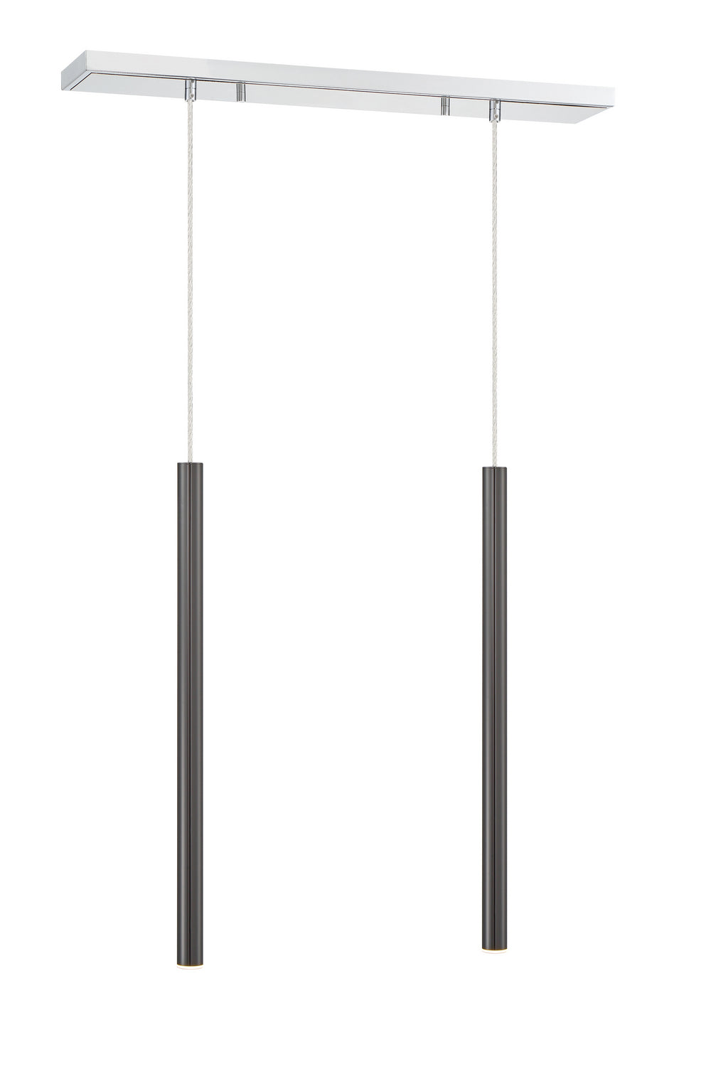 Z-Lite Forest 917MP24-PBL-LED-2LCH Pendant Light - Chrome