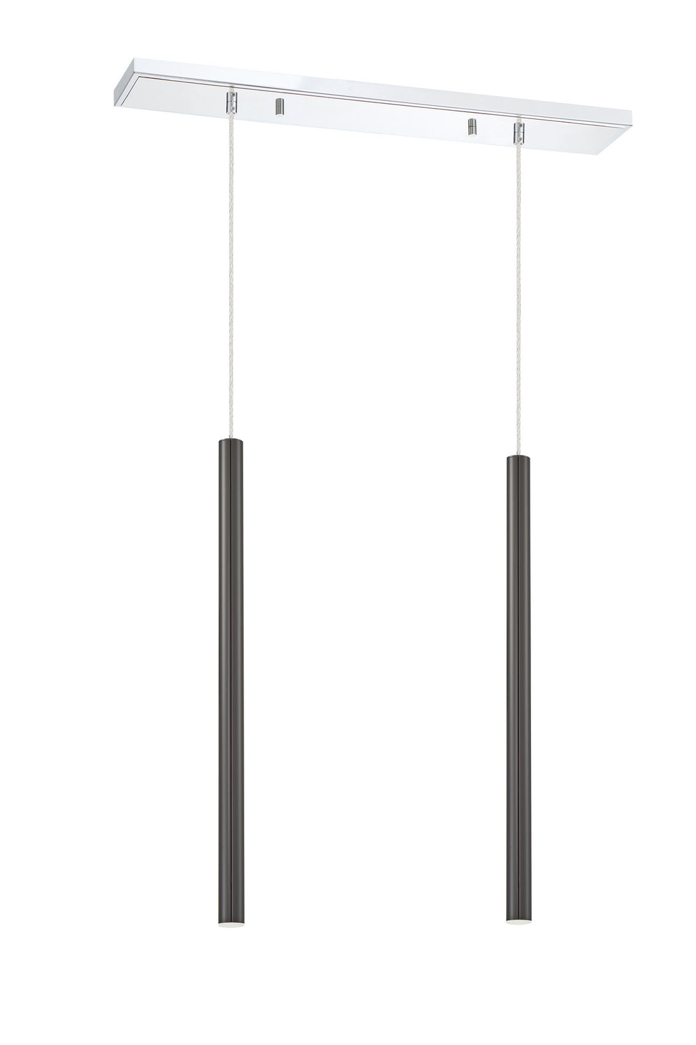 Z-Lite Forest 917MP24-PBL-LED-2LCH Pendant Light - Chrome