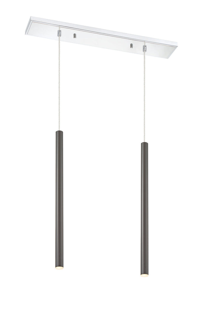 Z-Lite Forest 917MP24-PBL-LED-2LCH Pendant Light - Chrome