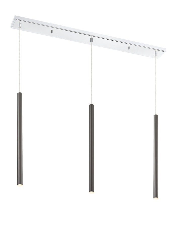 Z-Lite Forest 917MP24-PBL-LED-3LCH Pendant Light - Chrome