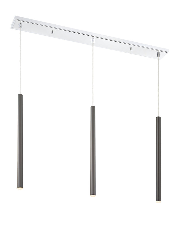 Z-Lite Forest 917MP24-PBL-LED-3LCH Pendant Light - Chrome