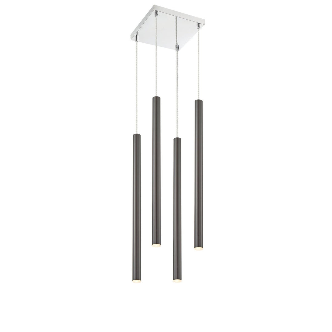 Z-Lite Forest 917MP24-PBL-LED-4SCH Chandelier Light - Chrome