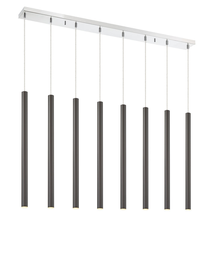 Z-Lite Forest 917MP24-PBL-LED-8LCH Pendant Light - Chrome