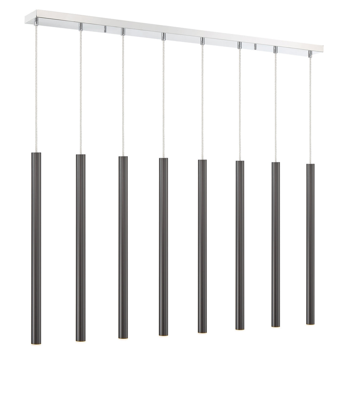 Z-Lite Forest 917MP24-PBL-LED-8LCH Pendant Light - Chrome