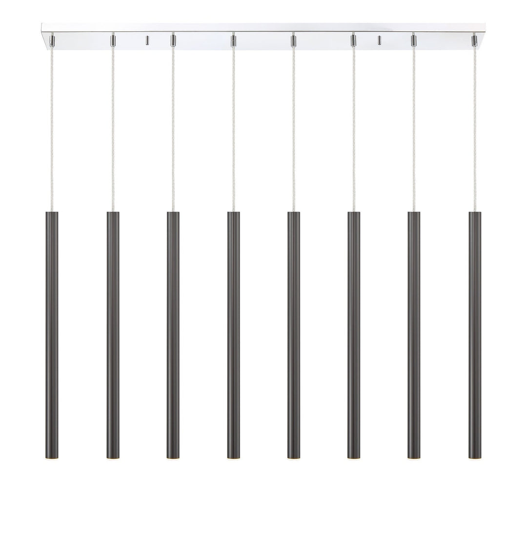 Z-Lite Forest 917MP24-PBL-LED-8LCH Pendant Light - Chrome