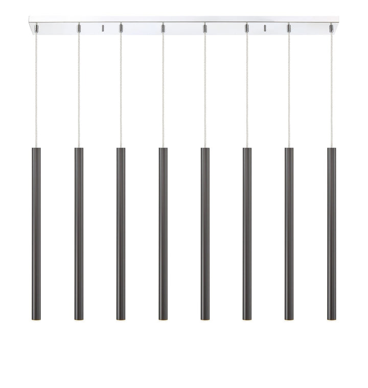 Z-Lite Forest 917MP24-PBL-LED-8LCH Pendant Light - Chrome