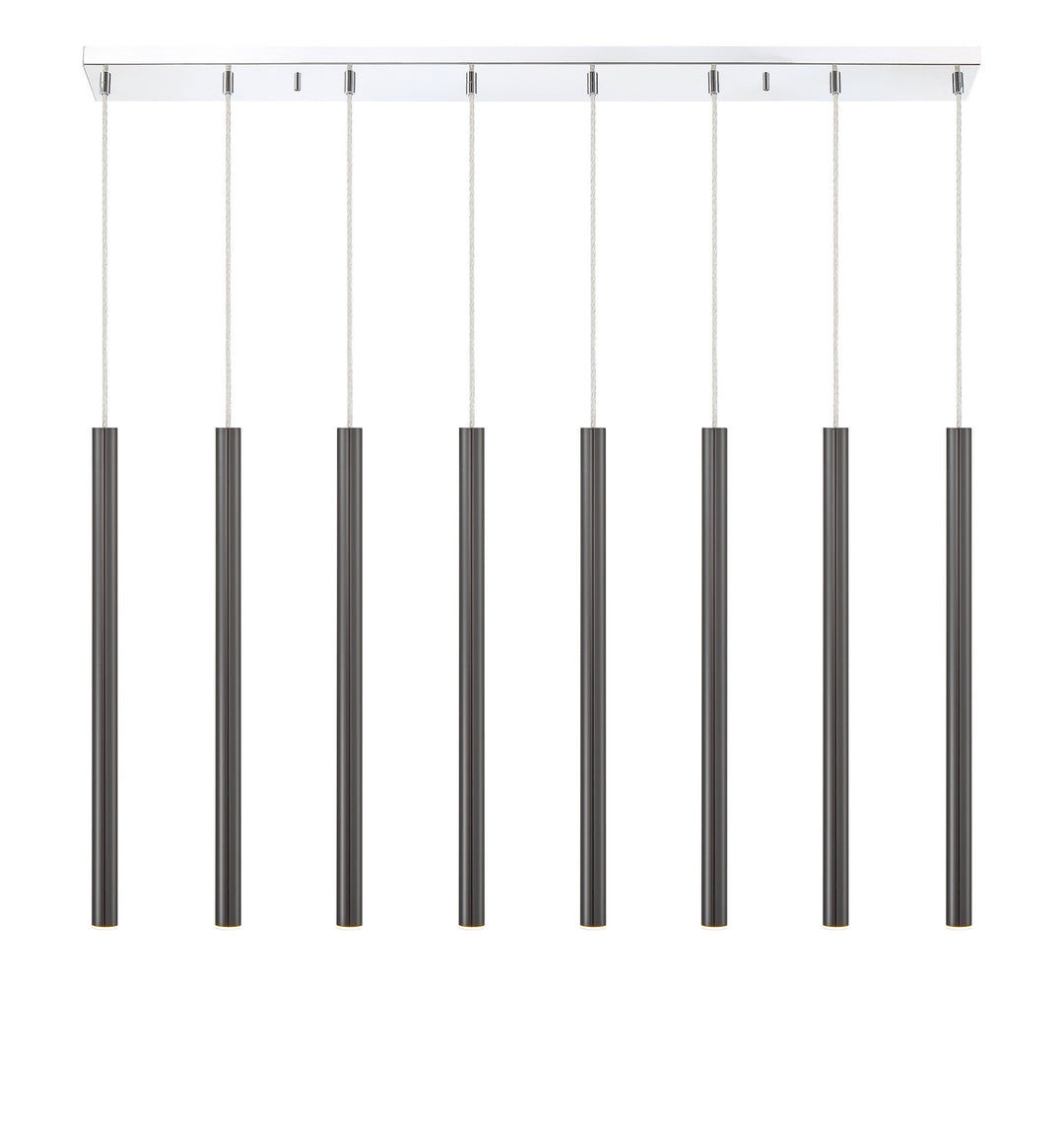 Z-Lite Forest 917MP24-PBL-LED-8LCH Pendant Light - Chrome