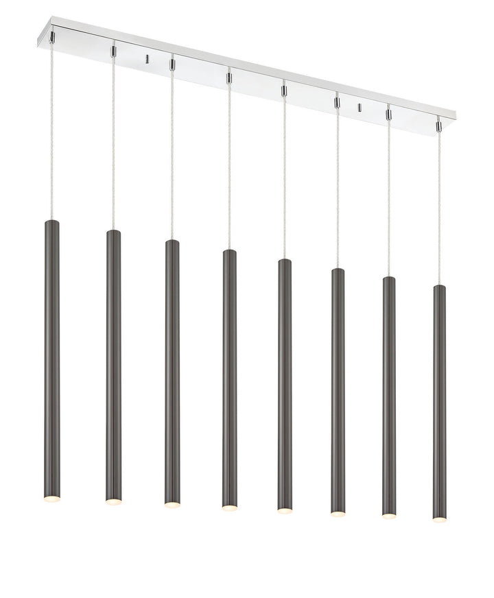 Z-Lite Forest 917MP24-PBL-LED-8LCH Pendant Light - Chrome