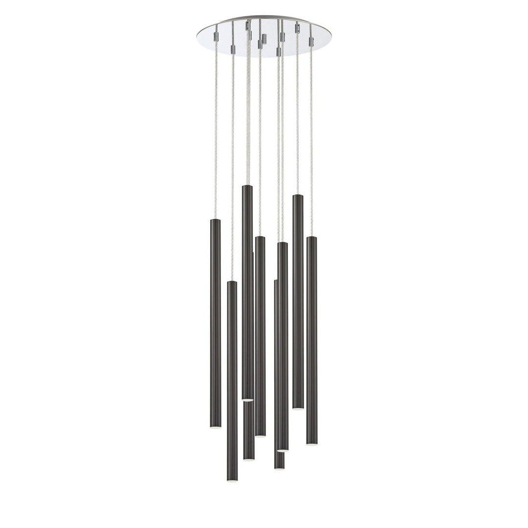 Z-Lite Forest 917MP24-PBL-LED-9RCH Chandelier Light - Chrome