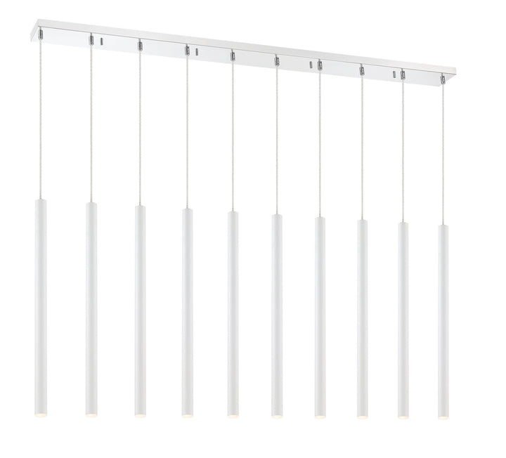Z-Lite Forest 917MP24-WH-LED-10LCH Pendant Light - Chrome