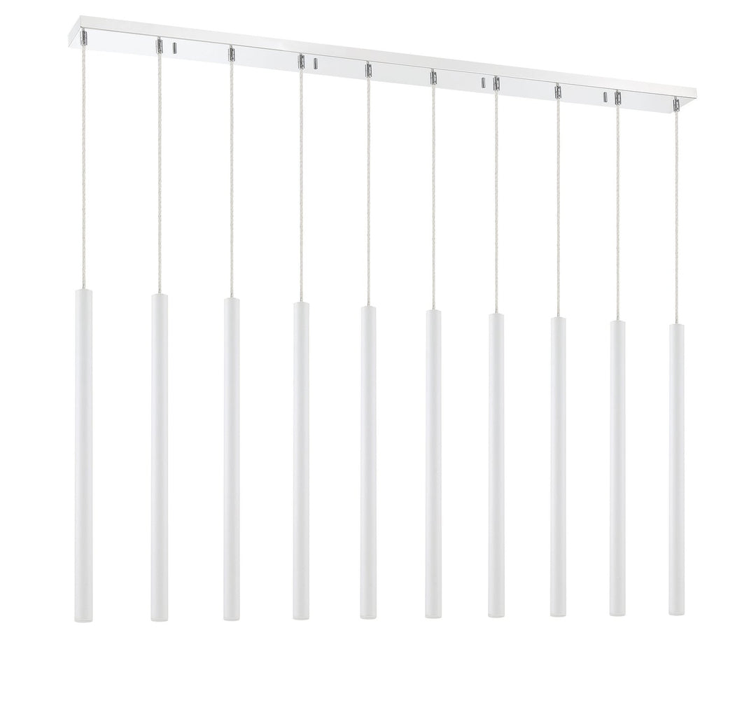 Z-Lite Forest 917MP24-WH-LED-10LCH Pendant Light - Chrome