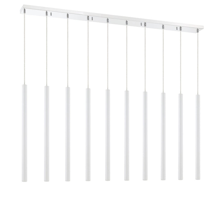 Z-Lite Forest 917MP24-WH-LED-10LCH Pendant Light - Chrome