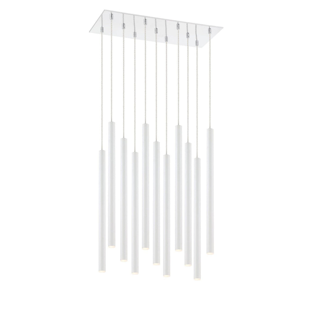 Z-Lite Forest 917MP24-WH-LED-11LCH Pendant Light - Chrome