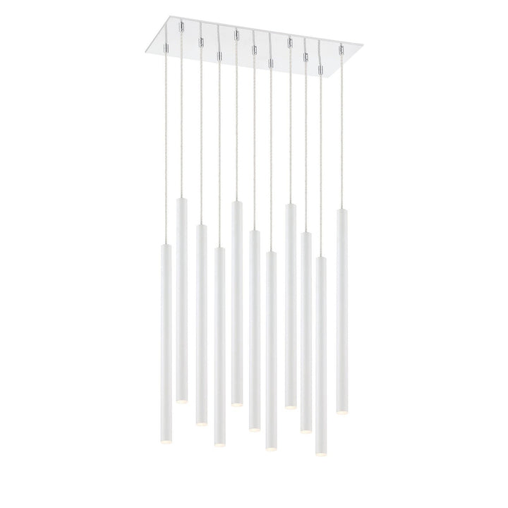 Z-Lite Forest 917MP24-WH-LED-11LCH Pendant Light - Chrome