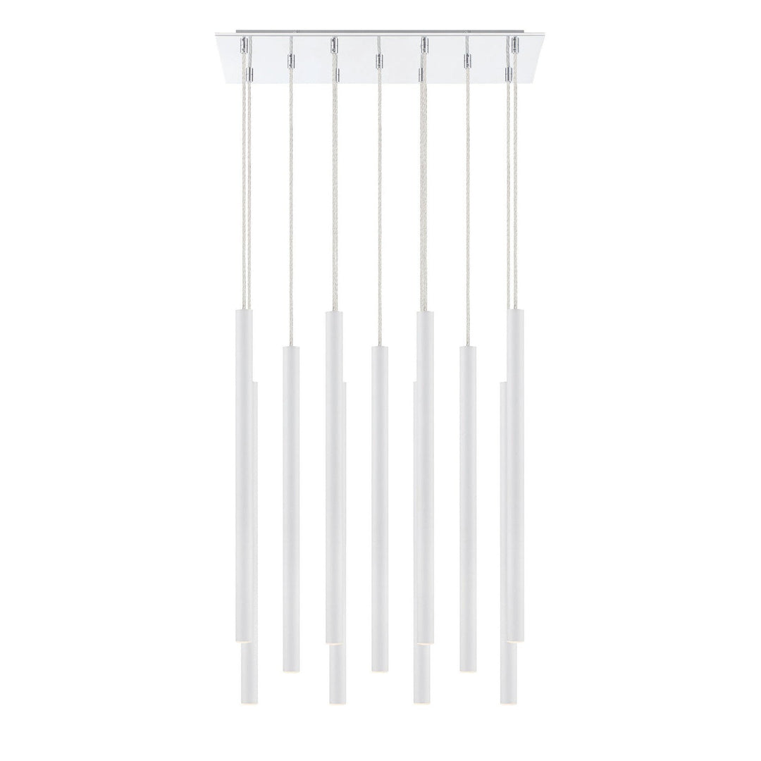 Z-Lite Forest 917MP24-WH-LED-11LCH Pendant Light - Chrome