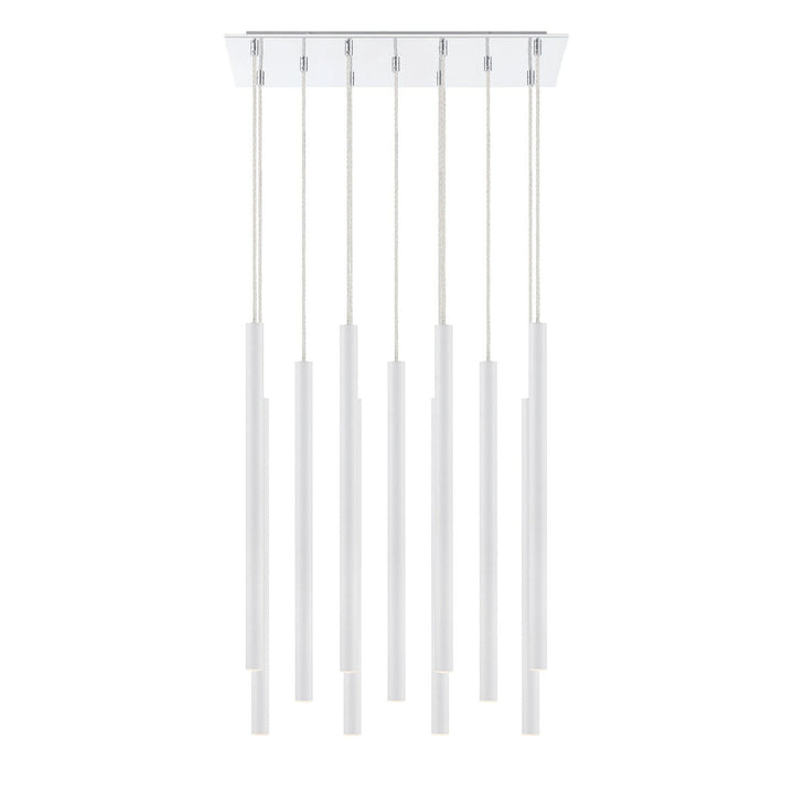 Z-Lite Forest 917MP24-WH-LED-11LCH Pendant Light - Chrome