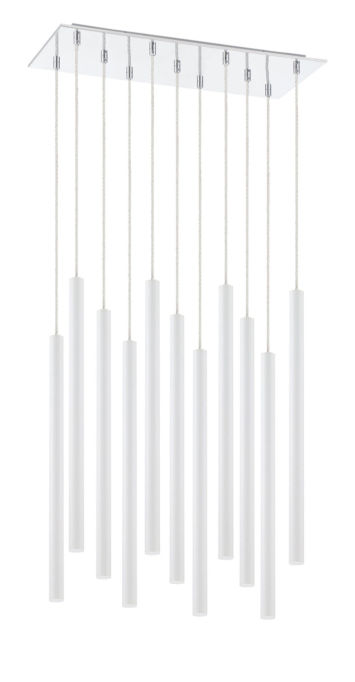 Z-Lite Forest 917MP24-WH-LED-11LCH Pendant Light - Chrome