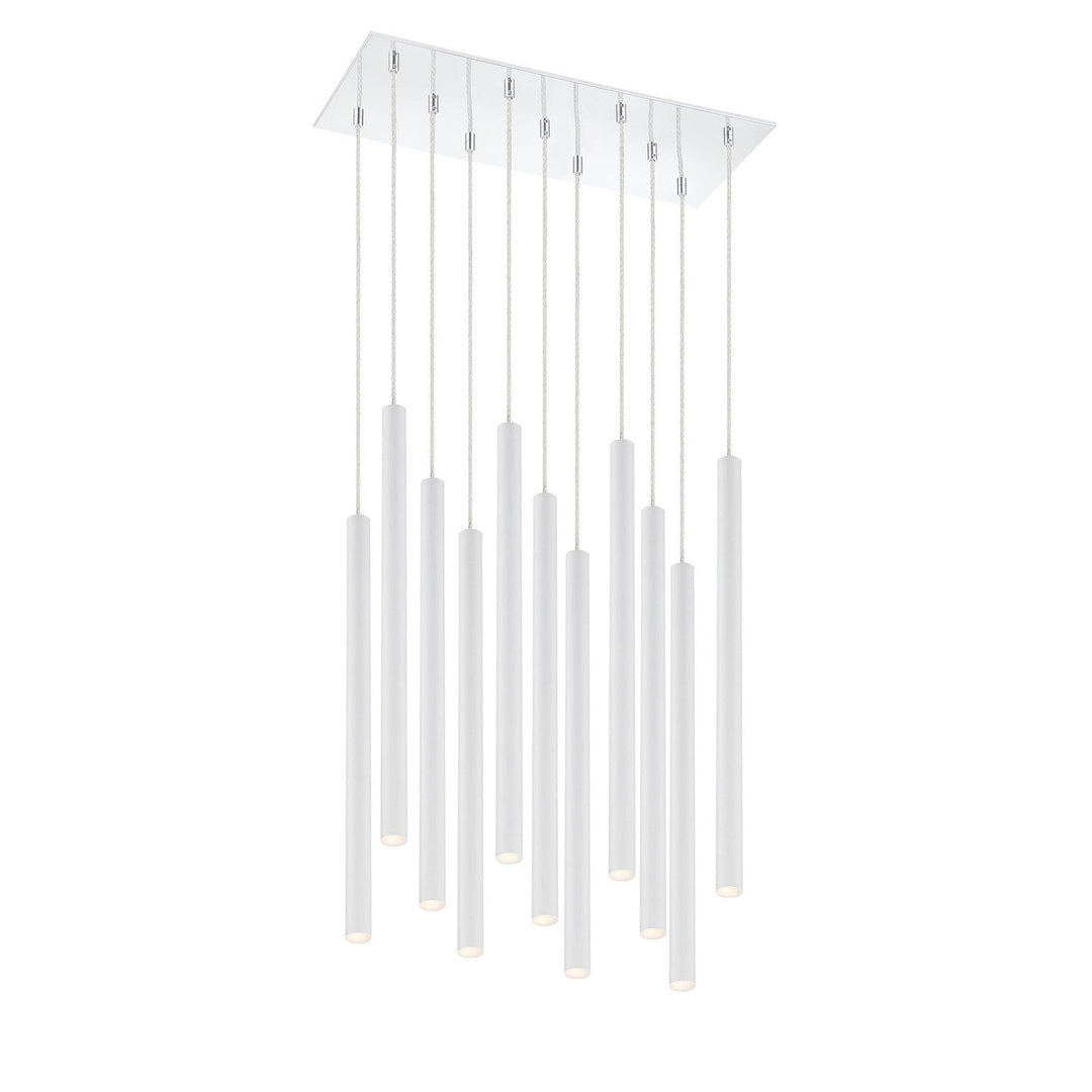 Z-Lite Forest 917MP24-WH-LED-11LCH Pendant Light - Chrome