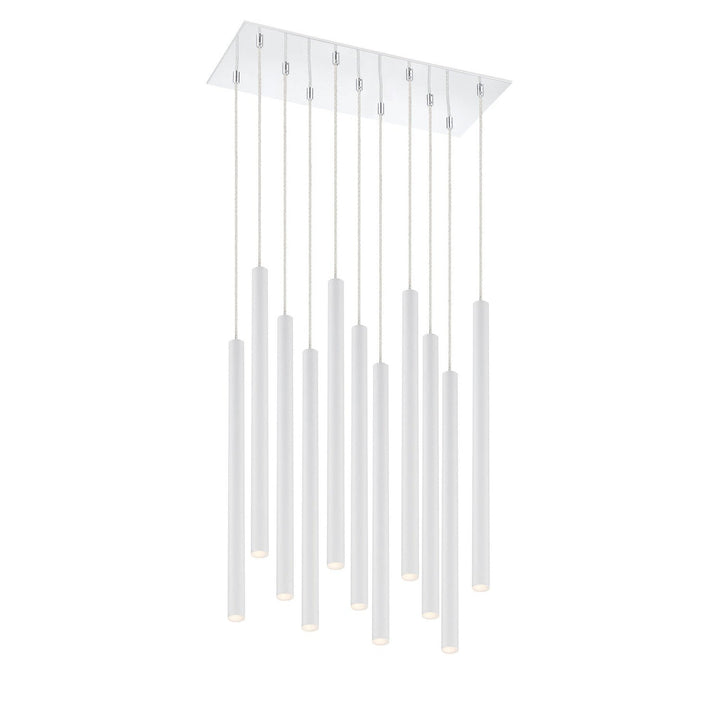 Z-Lite Forest 917MP24-WH-LED-11LCH Pendant Light - Chrome