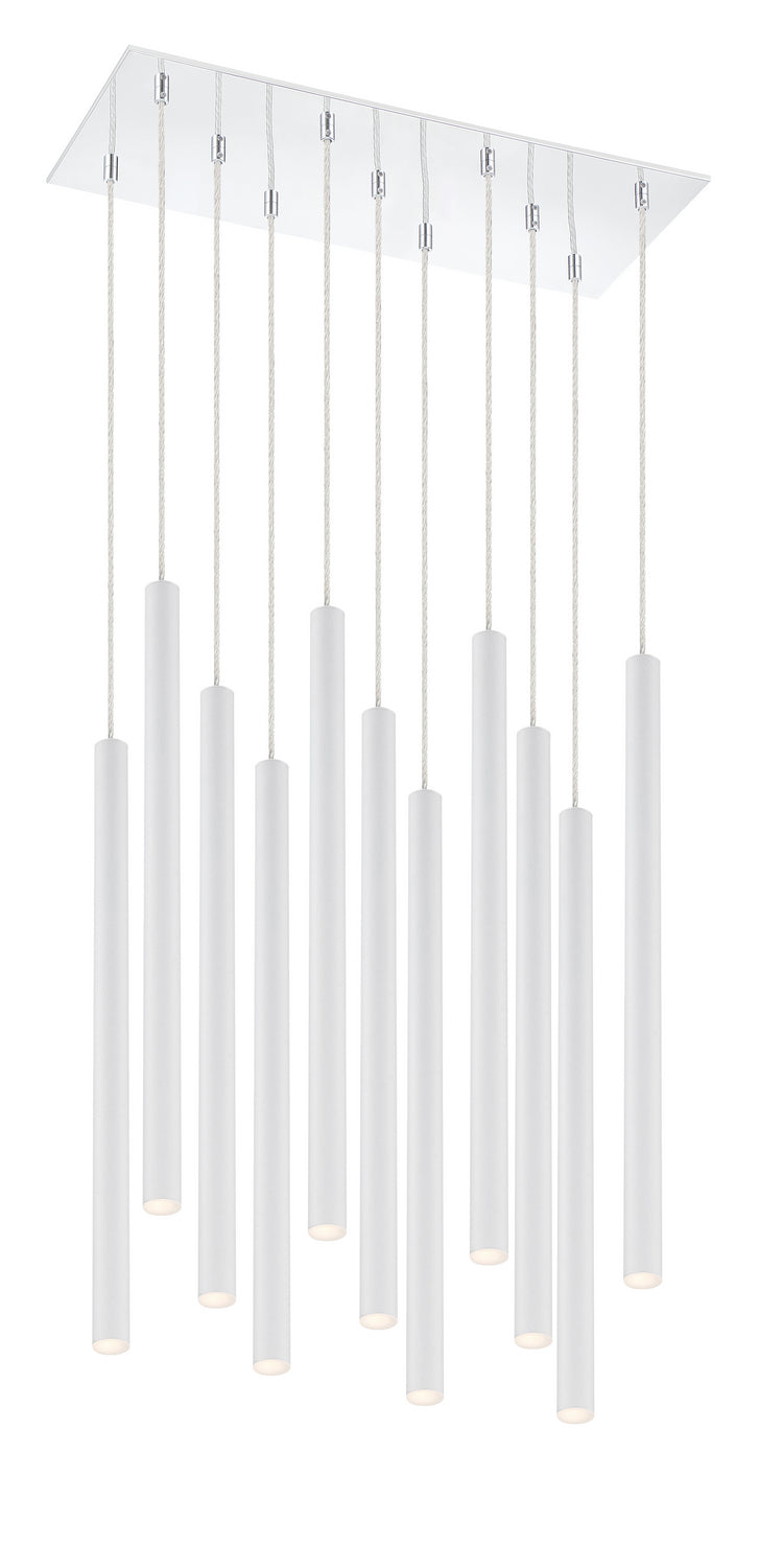 Z-Lite Forest 917MP24-WH-LED-11LCH Pendant Light - Chrome
