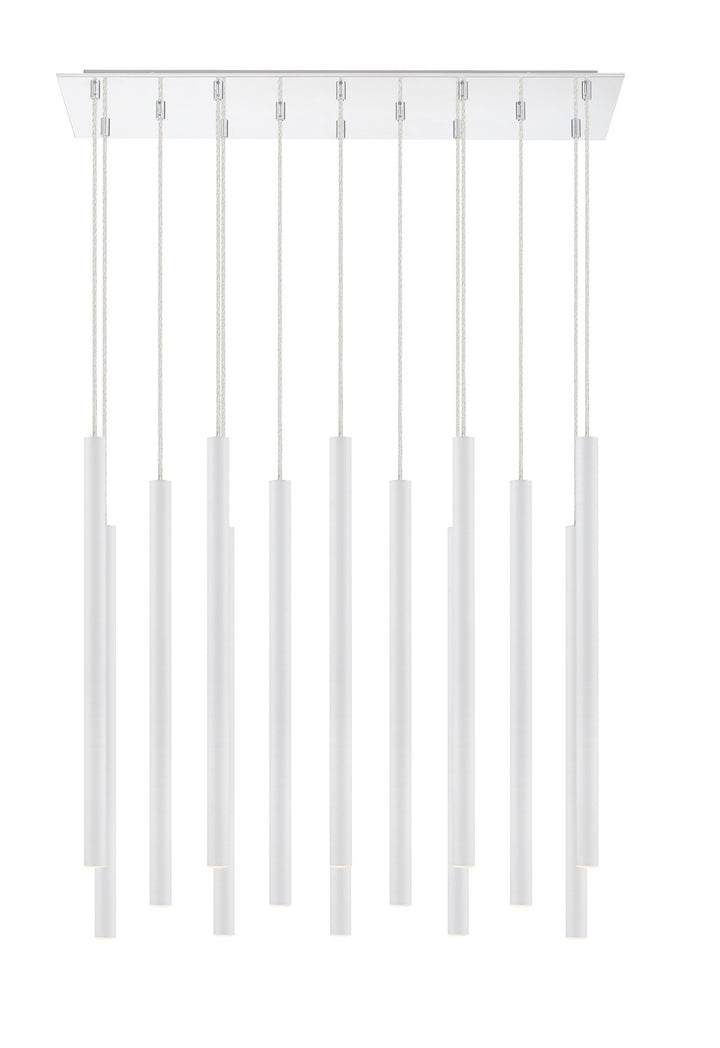 Z-Lite Forest 917MP24-WH-LED-14LCH Pendant Light - Chrome