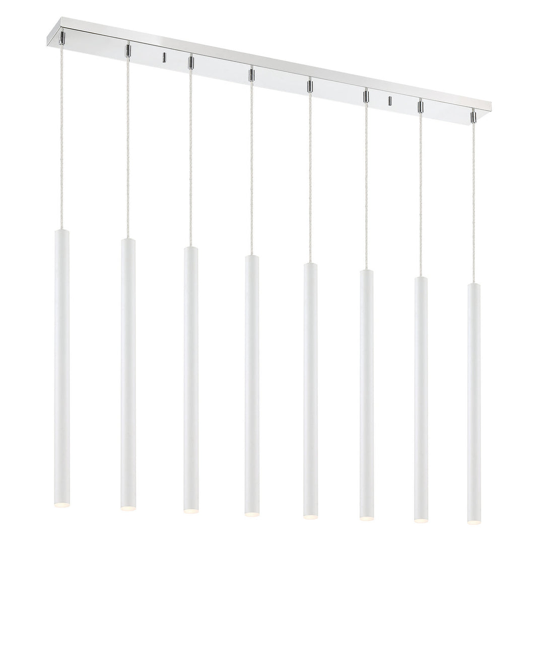 Z-Lite Forest 917MP24-WH-LED-8LCH Pendant Light - Chrome
